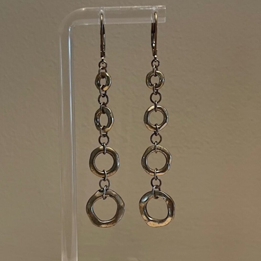 Circle Drop Earrings